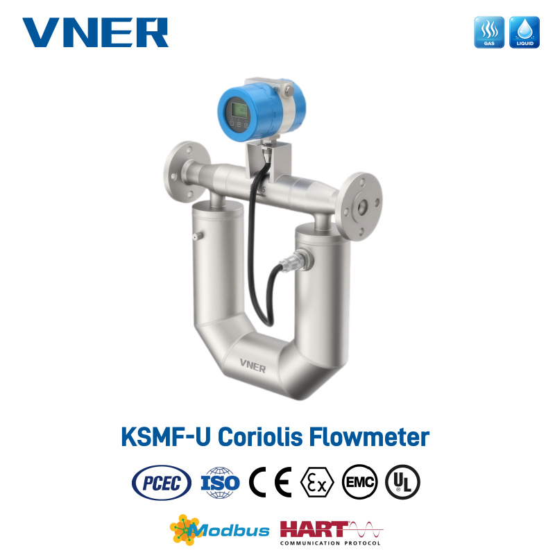 KSMF U-Serisi Coriolis Kütle Akış Ölçer
