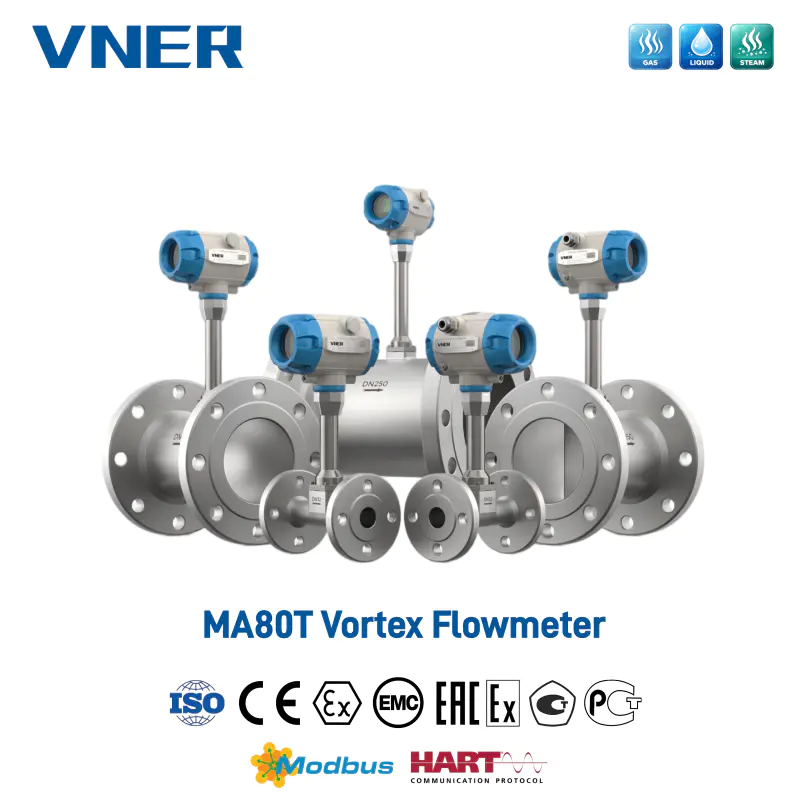MA80T Serisi Vorteks Debimetre