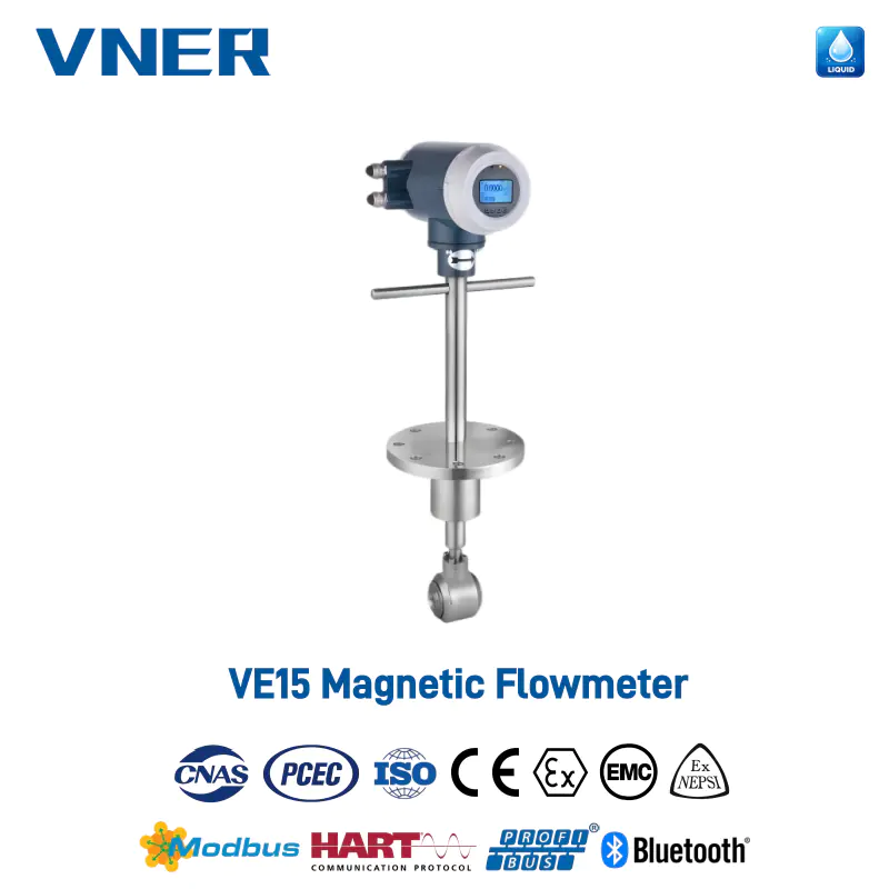 VE15 Ekleme Elektromanyetik Debimetre