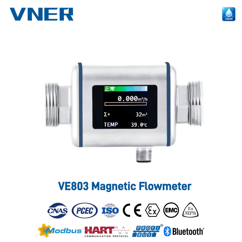 VE803 Kompakt Elektromanyetik Debimetre